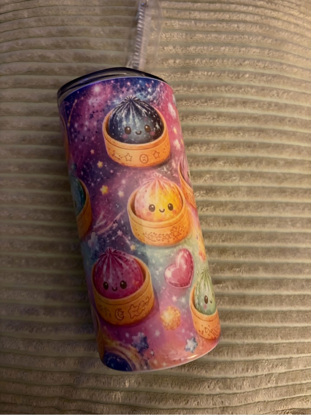 Dumpling design cup/tumbler , NEW!